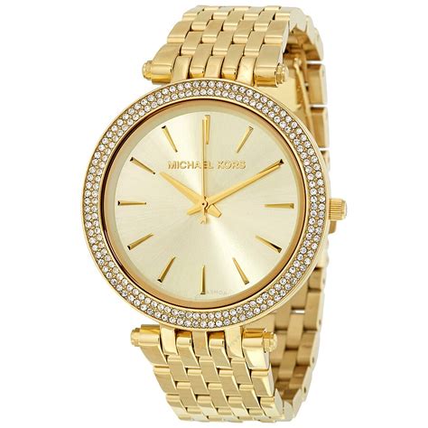 gold michael kors womens bracelet watch|Michael Kors diamond watch women's.